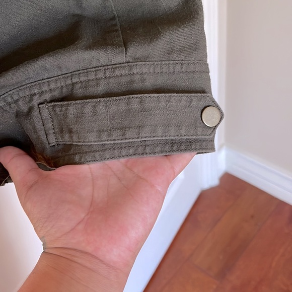 Cute double breasted utility jacket. EUC - Picture 2 of 9